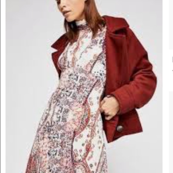 NWT Free People mock neck All Dolled Up Dress M - Picture 5 of 5